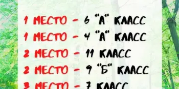 Итоги акции «Собери макулатуру - спаси дерево»!