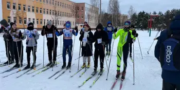 Зима, снег, мороз и зимнее многоборье «Здоровье»