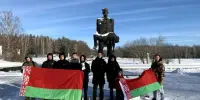 Лошницкие гимназисты группы военно-патриотической направленности посетили мемориальный комплекс "Хатынь"