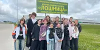 В рамках трудовой практики учащиеся 7-8 классов гимназии побывали на молочно-товарной ферме филиала "Большие Новоселки"