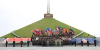 Отряд юных инспекторов движения "Перспектива" принимает участие в военно-патриотической игре "Зарница"