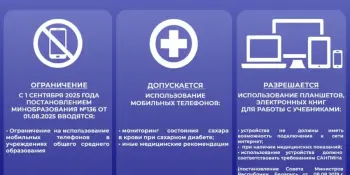 Об использовании мобильных телефонов и электронных гаджетов в учреждении образования