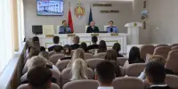 ⚡️Сегодня в управлении внутренних дел Борисовского райисполкома прошло вводное занятие для воспитанников военно-патриотического клуба "Мужество"
