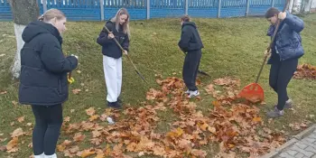 Члены БРПО и БРСМ участвуют в экологической акции