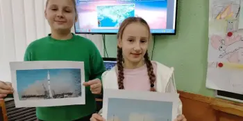 🚀 Гимназисты 4 класса отправились в космическое путешествие по белорусским орбитам!