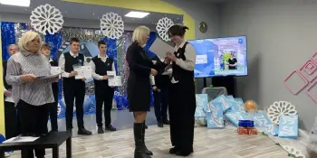 ФОТОФАКТ: торжественная церемония чествования победителей второго этапа республиканской олимпиады по учебным предметам