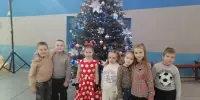 Новогодняя тусовка для первоклассников