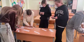 "Здоровье как жизненная ценность": эстафета-квест в 8 "А" классе