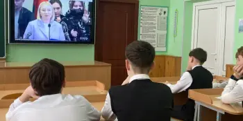 20 лютага, напярэдадні Міжнароднага дня роднай мовы, гімназісты далучыліся да Рэспубліканскай дыктоўкі па беларускай мове.