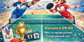 Гимназическая спартакиада по настольному теннису!