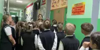 ФОТОФАКТ|учащиеся 4 класса посетили музейный уголок "Между прошлым и будущим"
