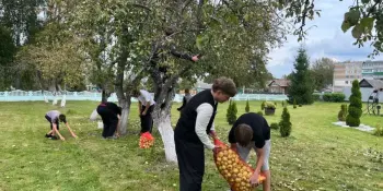 🍎 Трудовая бригада в действии
